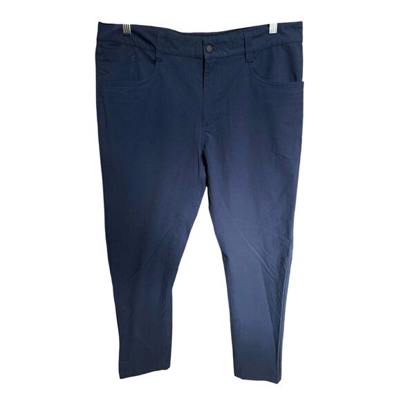 Ten Thousand 5 Pocket Pant Slim Straight Fit In Midnight Navy Blue Size 34 - Picture 3 of 13